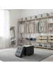relaxdays Hocker in Dunkelgrau - (B)38 x (H)38 x (T)38 cm