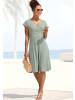 LASCANA Jerseykleid in sage green