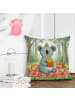 Mr. & Mrs. Panda Sofakissen 40x40 Koala Pommes Design ohne Spruch in Weiß
