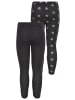 Kidsworld Leggings in anthrazit sterne/punkte