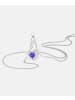 Diamant L'éternel Halskette aus 375 Weißgold mit 0.25 Karat Diamant mit Amethyst