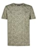 Petrol Industries T-Shirt mit Allover-Print Cromo in Grün