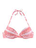 s.Oliver Push-Up-Bikini-Top in lobster-weiß
