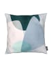 Juniqe Kissen "Graphic 150 C" in Blau & Grau