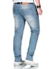 Alessandro Salvarini Jeans Salvarini-Basic-Multi8 in Mittelblau