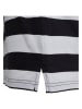 Urban Classics Urban Classics Herren Block Stripe Tee in blk/wht