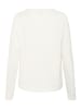 Kaffe Langarm-Shirt KAmally Loose fit in Chalk