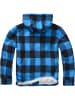 Brandit Jacke "Lumber Jacket Hooded" in Blau