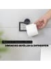 bremermann Bad-Serie PIAZZA BLACK - Toilettenpapierhalter ca. 15,5 x 11 x 6 cm (B/H/T)