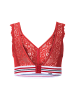 Ulla Popken BH ohne Bügel in salsa