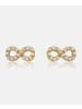 Diamant L'éternel Ohrringe aus 585 Gelbgold