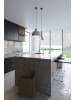 Nice Lamps Hängeleuchte "Mattia" in Beton grau rund 1xE27 LED loft NICE LAMPS