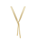 Amor Halskette Edelstahl, IP gold in Gold