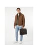 Jost London Aktentasche Leder 40 cm Laptopfach brown