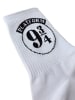 Harry Potter 2er Pack Harry Potter Socken Hogwarts Crew Strümpfe in schwarz/weiß