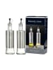 Ritzenhoff & Breker 2-tlg. Essig & Öl Flasche Basic in 320 ml in transparent-silber