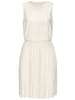 LASCANA Plisseekleid in creme