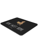 Mr. & Mrs. Panda Mousepad Bär Zuhause mit Spruch in Schwarz