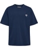 Hummel Hummel T-Shirt Hmljr Loose Kinder in DRESS BLUES