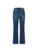 MAC HOSEN Jeans Laura Flared in blue stone