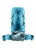 Deuter Aircontact Lite 45 + 10 SL - Women's Trekkingrucksack 73 cm (black-graphite) in lagoon-ivy