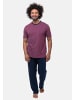 Ammann Schlafanzug Night & Home Cotton in Dunkelblau / rot