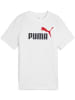 Puma T-Shirt "ESS 2 COLOR No.1 Logo Tee B" in Weiß
