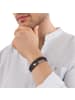 Tom Tailor Identarmband Edelstahl, Leder in braun