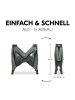 Hauck Reisebett & Laufgitter Sleep N Play SQ Set (mit Komfort-Matratze in gruen