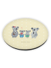Mr. & Mrs. Panda Magnet Koala Familie zwei ohne Spruch in Gelb Pastell