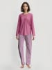 Calida Pyjama in red violet