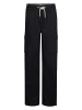 Petrol Industries Twill-Cargohose Forgelake in Schwarz