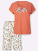 Sieh an! Shorty in papaya-bedruckt