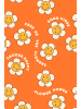 A.S. Création Leinwandbild Canvas Flower Power Orange