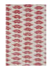 Oui Schal in white red