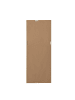 Beliani Wandspiegel VERTOU in Beige/Silber - (W) 50 x (H) 130 x (L) 3 cm Horizontal