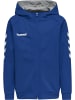 Hummel Baumwoll-Hoodie Hmlgo Kids Cotton Zip Hoodie in TRUE BLUE