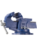tectake Schraubzwinge 360° drehbar mit Amboss
