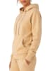 Reichstadt Damen Relaxed Fit Hoodie Marken-Stick in Beige