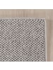 Teppich Boss Kurzflor Teppich Helix 2200, rund - Silber