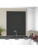 Deco-Raum® Rollo blickdicht schwarz