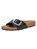 Birkenstock Tieffußbett Pantolette in schwarz