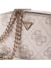 Guess Noelle Umhängetasche 20 cm in dark taupe logo