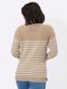 WITT WEIDEN 2-in-1-Pullover in beige-ecru-gemustert