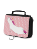 Mr. & Mrs. Panda Badetasche Einhorn Yoga ohne Spruch in Rot Pastell
