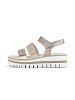 Gabor Plateau Sandalen in beige