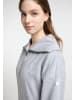 DreiMaster Damen Oversized Sweatshirt in Hellgrau Melange