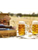 Stölzle 6er Set Bierkrüge Diamond 0,3 Liter transparent in transparent
