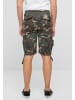 Brandit Cargo Shorts in olive camo