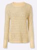 Sieh an! Ajourpullover in sand